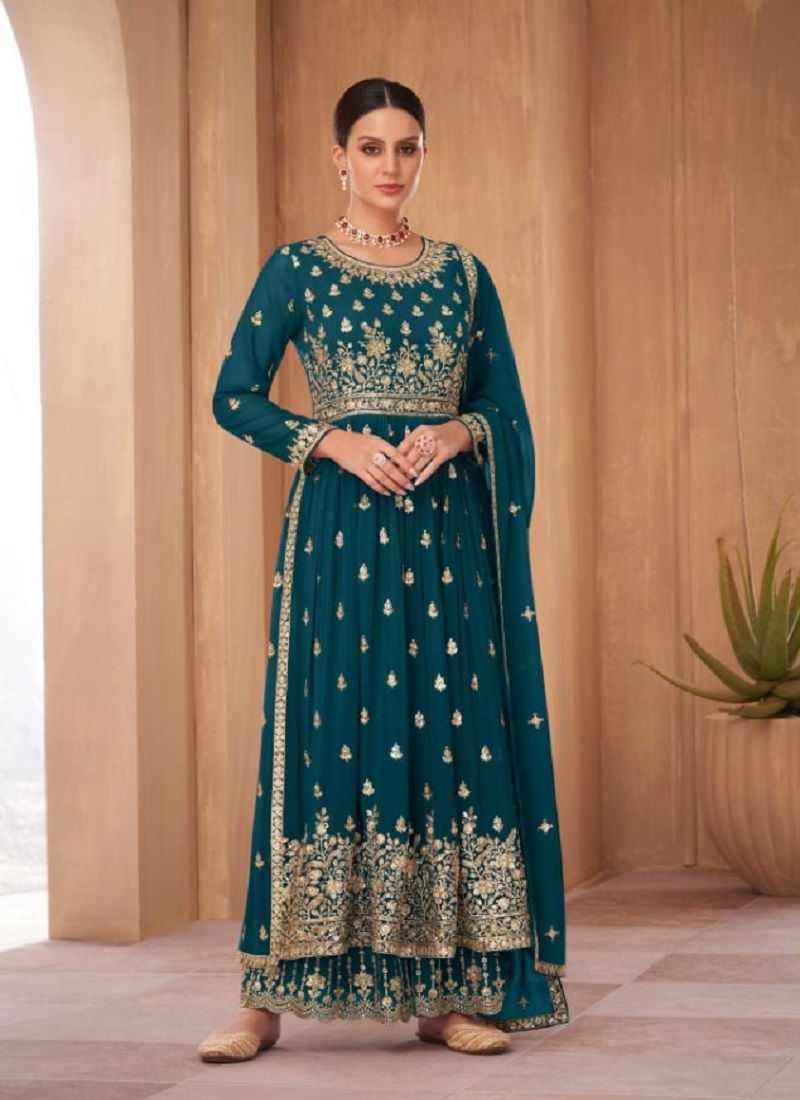 Gulkayra Nayra Vol 2 Heavy Wedding Wear Wholesale Georgette Suit Catalog
